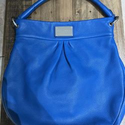 Marc Jacob Blue Leather Handbag