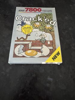 Atari 7800 Cracked Game