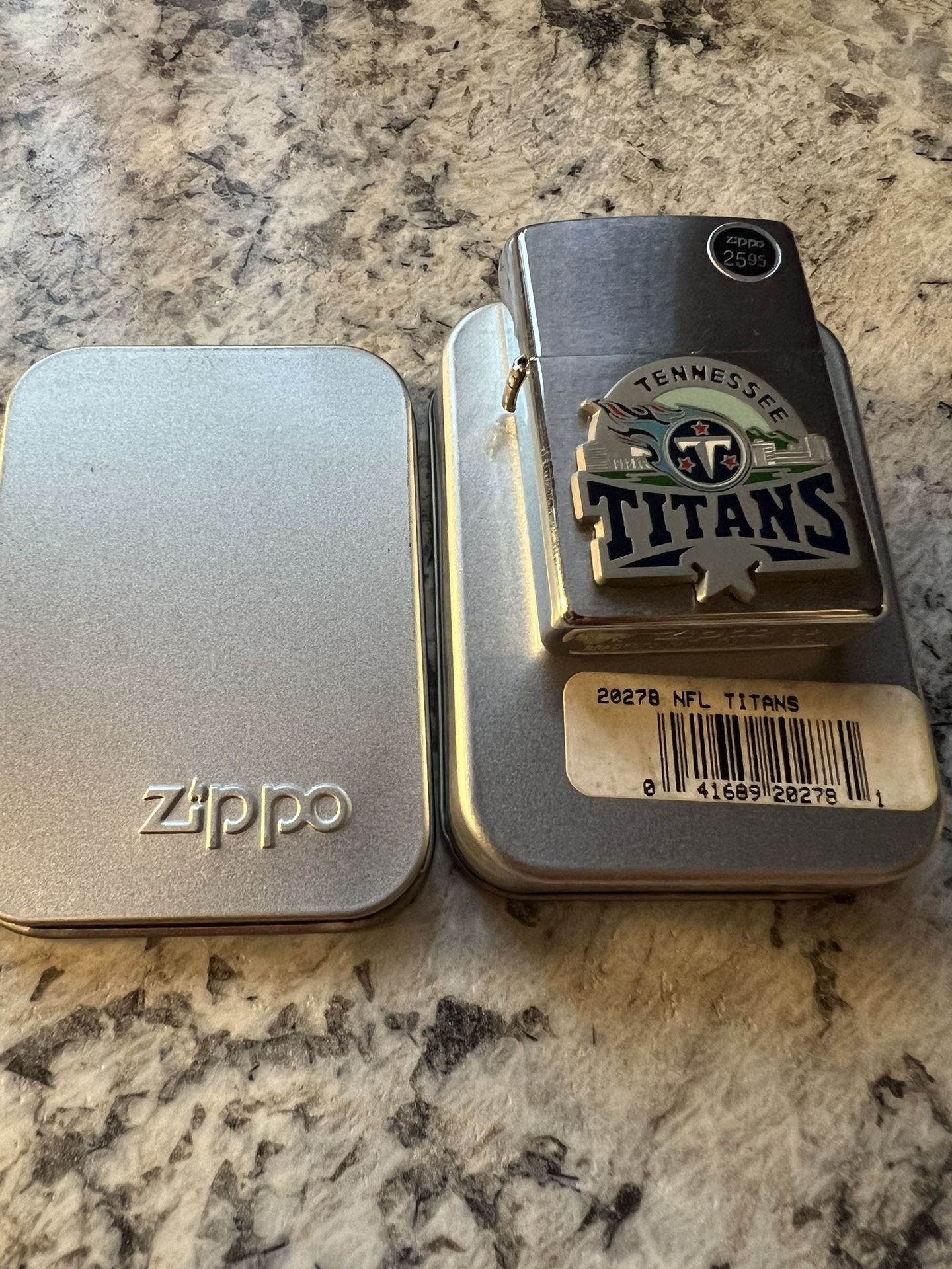 Tennessee Titans Zippo 2002