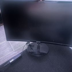 Samsung curved 24.5in monitor