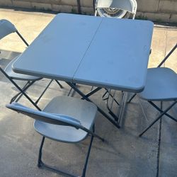 Table And Chair Set 