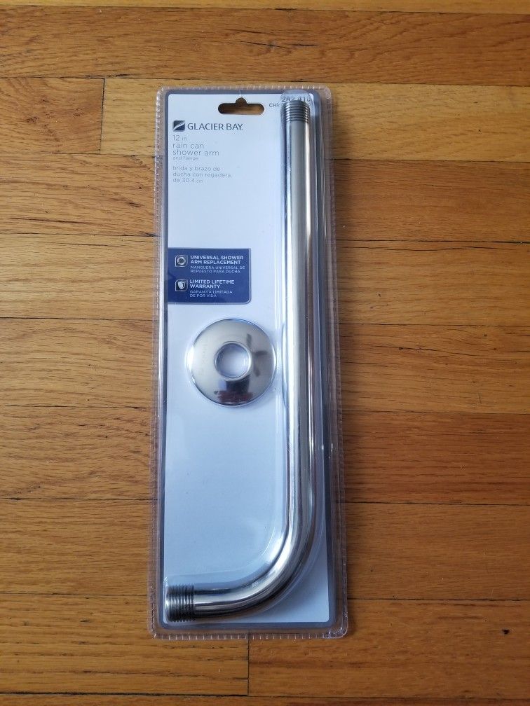 NEW 12 Inch Rain Can Shower Arm