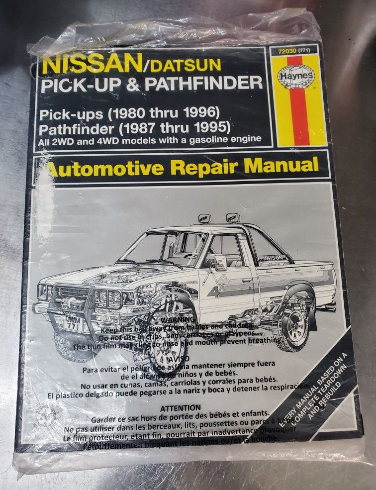 Nissan Datsun Pickup & Pathfinder Manual