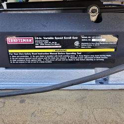 Craftsman Scroll  saw