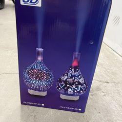 3-D  Lamp  Glow Lamp