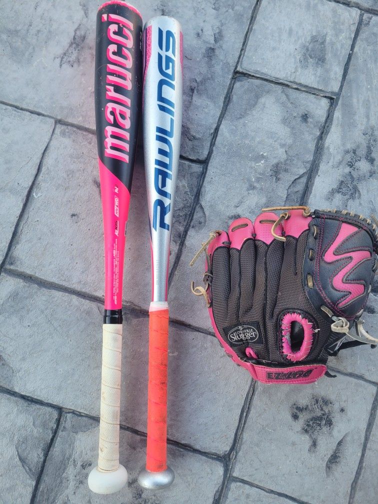 Marucci , Rawlings and Glove.