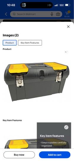 stanley tool box