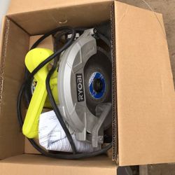 Ryobi Corder Saw With Laser $50