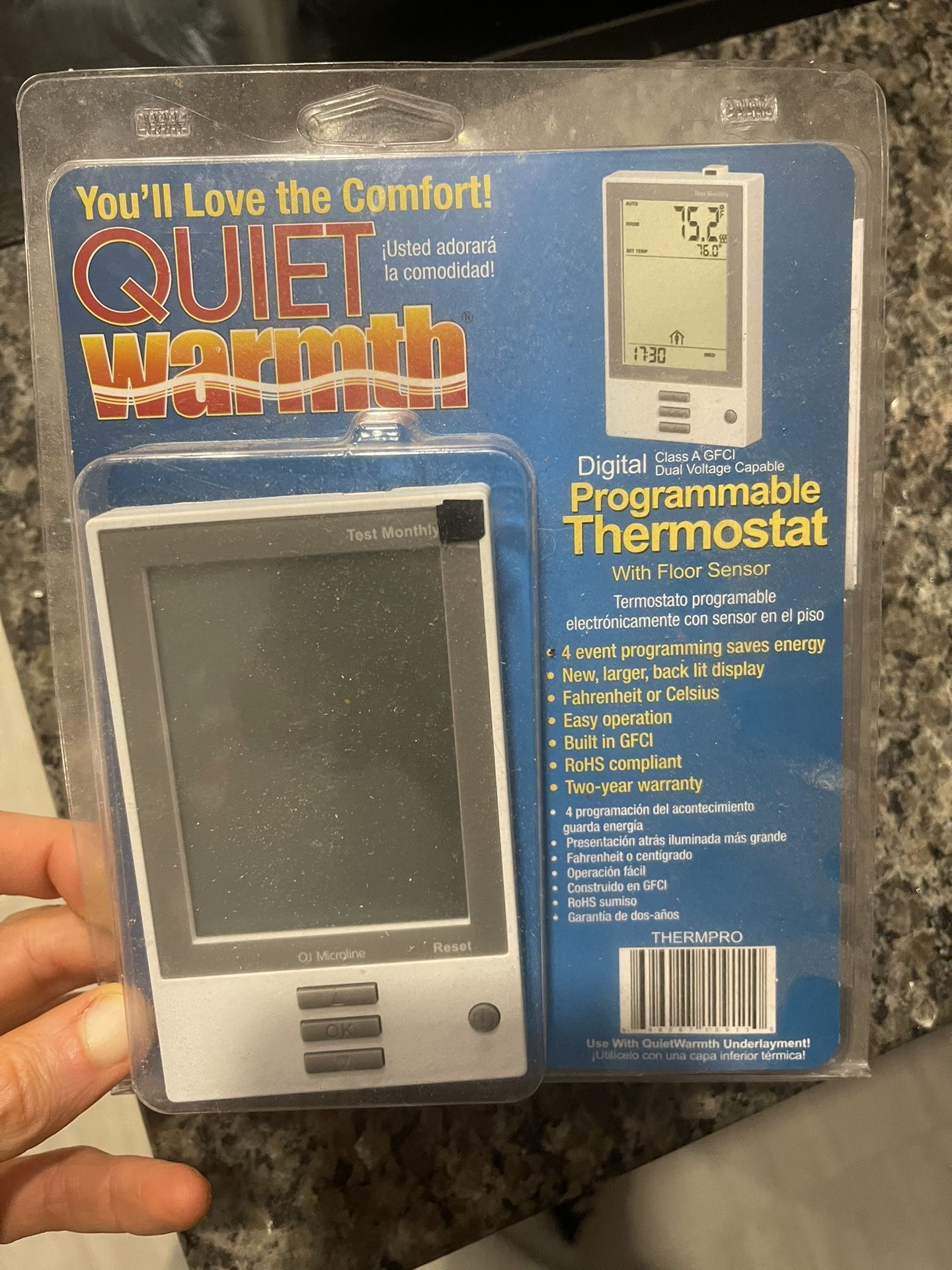 Programmable thermostat