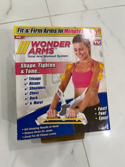Wonder Arms Total Arm Workout System - Pink & White