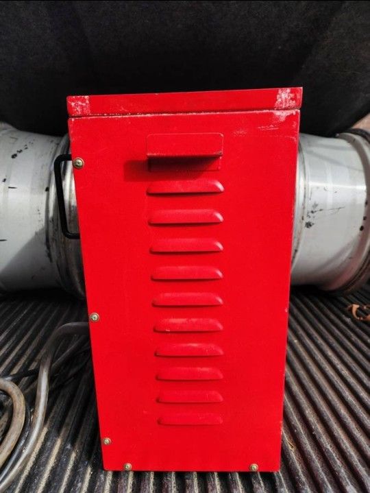 Welder w/Box of Rod Storage Find