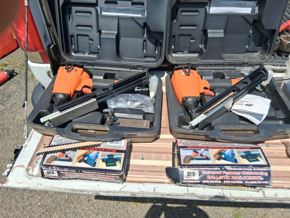 Composite Decking Nail Gun And Clips