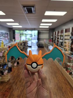 Custom Dragon Style PokƩ Ball Display (3D Printed Collectible)
