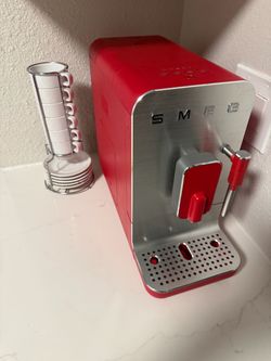 Smeg Automatic Espresso Machine Red