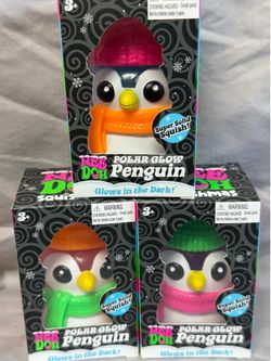 Polar glow penguin NeeDoh
