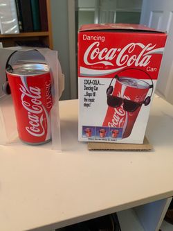 Collectible dancing coke cans