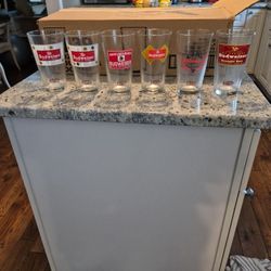 16 Oz Libby BUDWEISER Glasses 24 Count