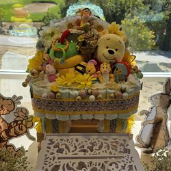 Baby Shower Diaper Gifts - Winnie the Pooh
