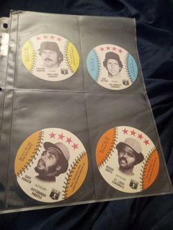 Vintage 70s Baseball Isaly discs -Mint