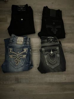 True Religion and Rock Revival Jeans