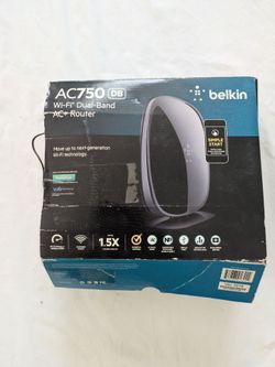Belkin AC750 DB Wi-Fi Dual-Band AC + Router