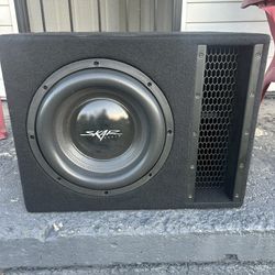 Skar 12 EVL Enclosed In Skar speaker box