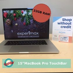 15” MacBook Pro TouchBar 