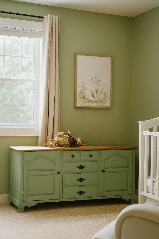 Refinished Changing Table/Sideboard/Buffet/Entertainment Piece