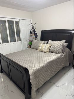 Wooden bedroom set for sale