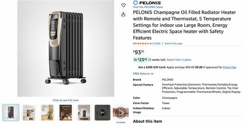 Radiator heater and towel warmer combo