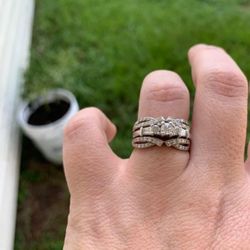Diamond Wedding Set 