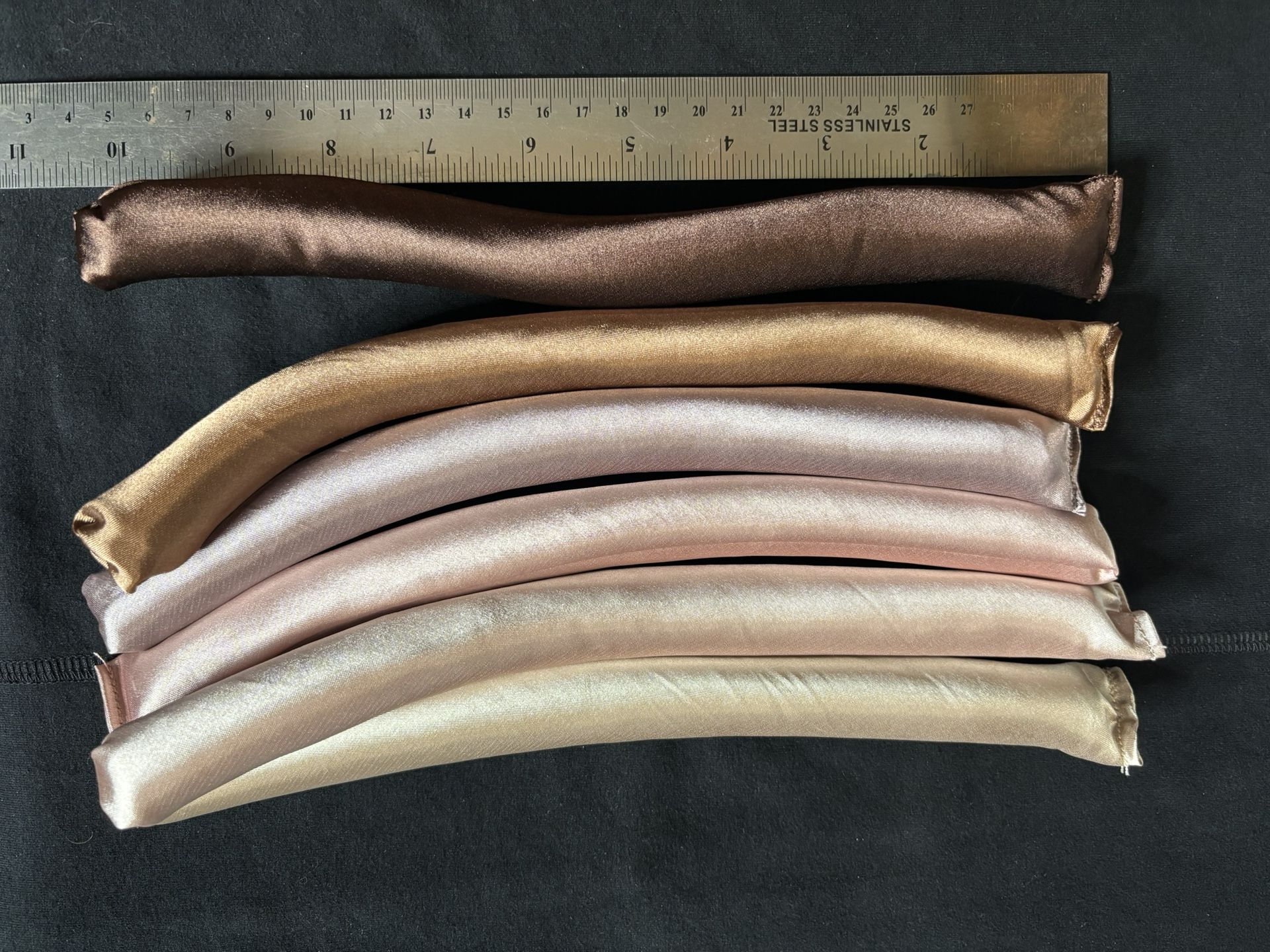 Satin 6 Pc Satin Heatless Curls