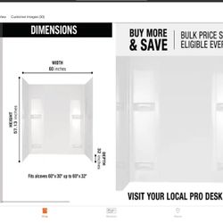 Hi my peaple we have this glue up vinyl; walls going on top the the tub  also if you want to make them taller, you can make  them taller these are mad