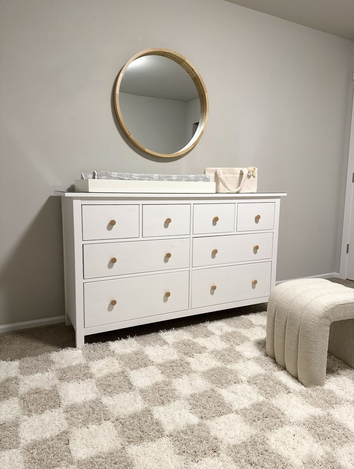 Checkered Area Rug