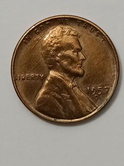 1957 d error coins ,filled in B,L on rim