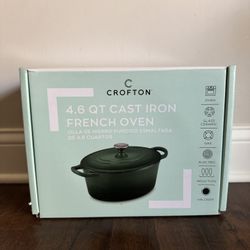 Crofton French oven Cast Iron Green NEW!