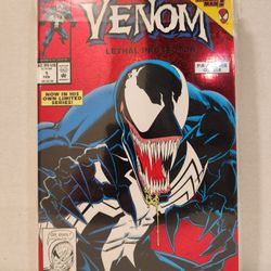 Venom: Lethal Protector #1, Red Foil Cover 