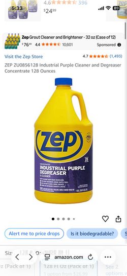 1 gallon household cleaner