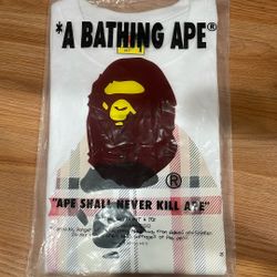 Bape Burberry Tee