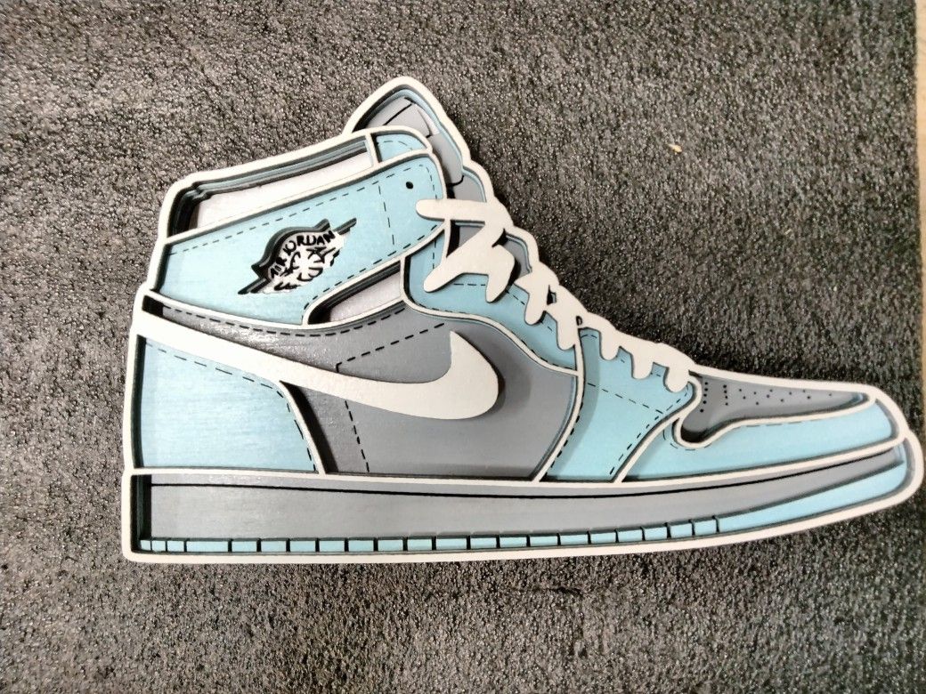 White,Electro & Light Gray Jordan 1