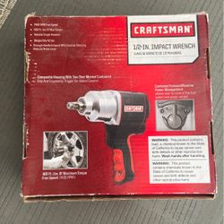 CRAFTSMAN 1/2 Impact Wrench !!!!!🥽💥💥