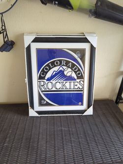 Colorado Rockies Framed Picture!