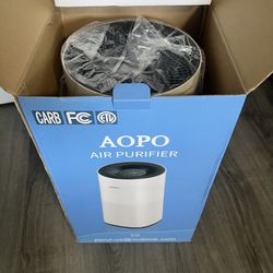 AOPO Air Purifier for Large Rooms, H13 HEPA Air Filter Cleaner for bedroom
