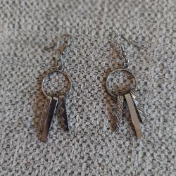 Hoop Dangle Drop Earrings 