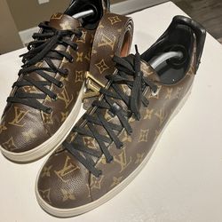 Louis Vuitton Sneakers And Belt Sz 9.5