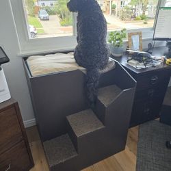 Dog or Cat Shelf / Platform Bed & Storage