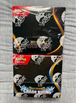 Pitch Black and Chaos Rising Booster Boxes