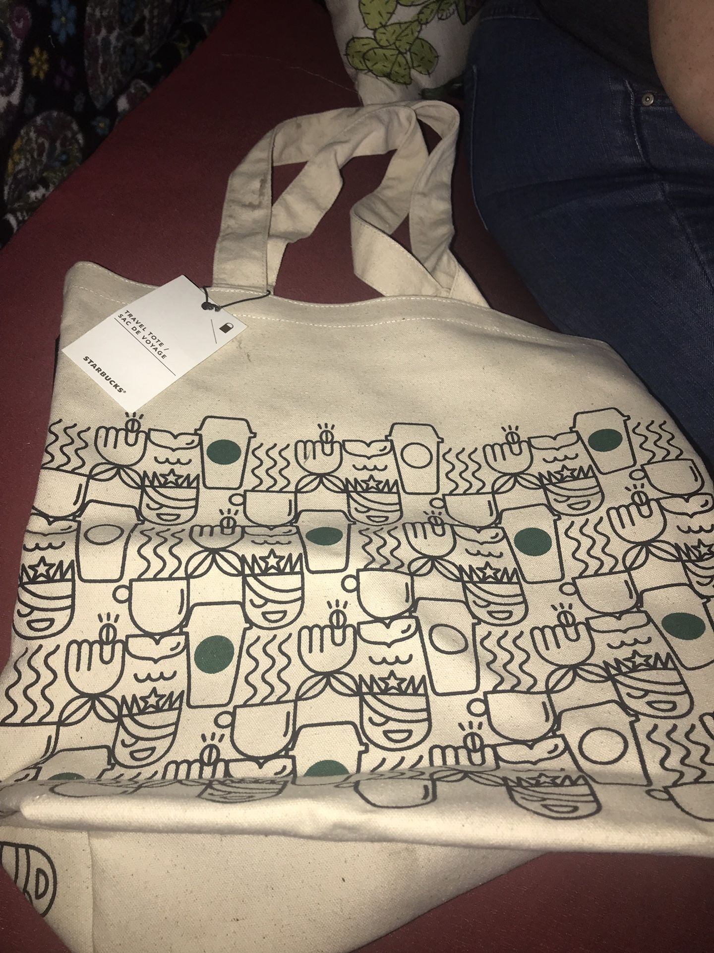 Starbucks tote bag