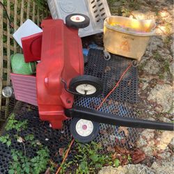 Pull Red Wagon 45 Dollars