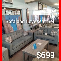 🤓 Sofa And Loveseat Set 